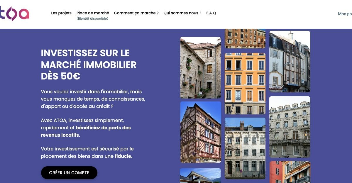 Mon avis sur Atoa : découvrez la première plateforme d’investissement immobilier tokenisée en France