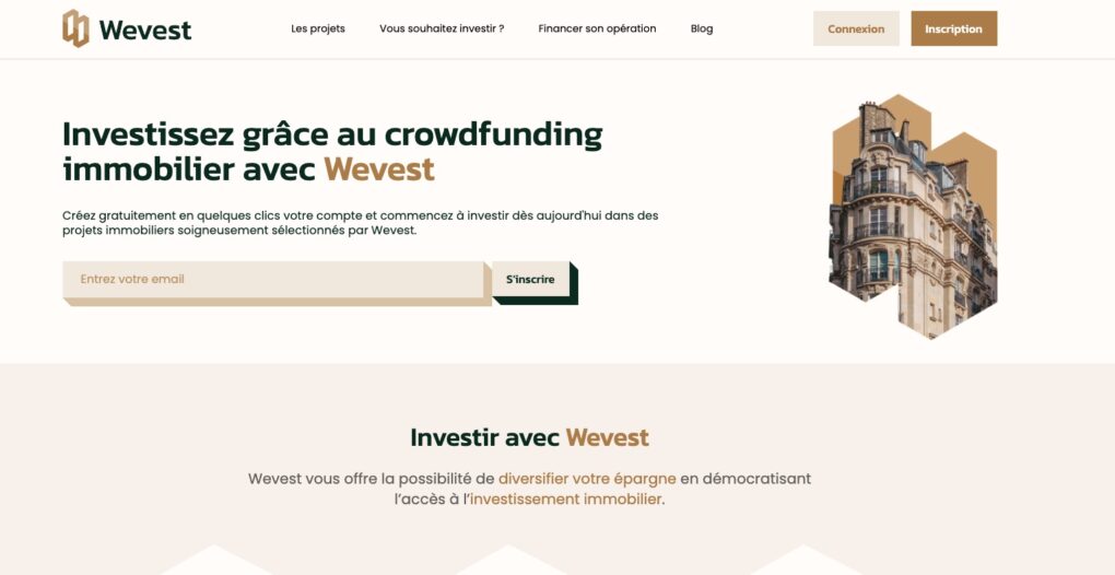 Wevest Avis : Qu’offre la nouvelle plateforme de crowdfunding ?