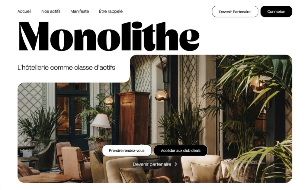 Monolithe : investir dans l’hôtellerie dès 1 000€ (avis complet 2026)